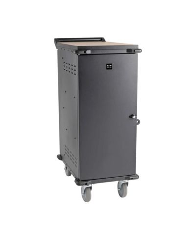 Tripp Lite Eaton 21-Slot AC Charging Cart for Laptops and Chromebooks