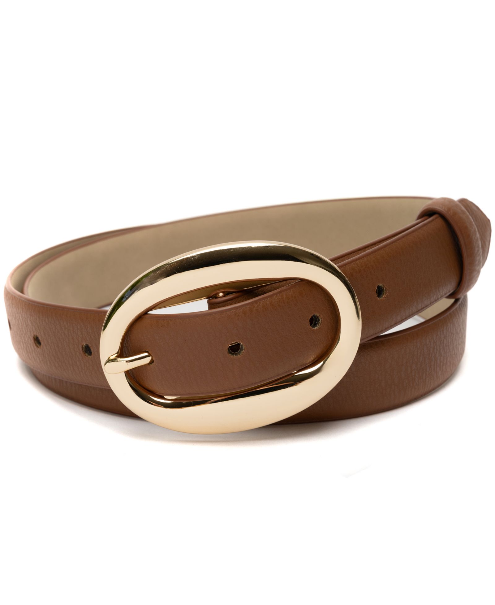 Ремень BCBGeneration Oval Center Bar Buckle
