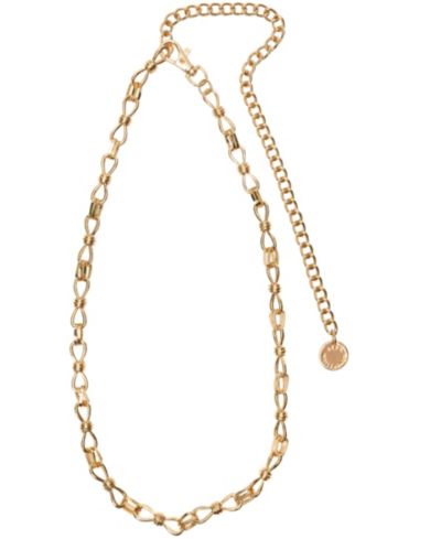 BCBGeneration Metal Knot Links Chain Belt