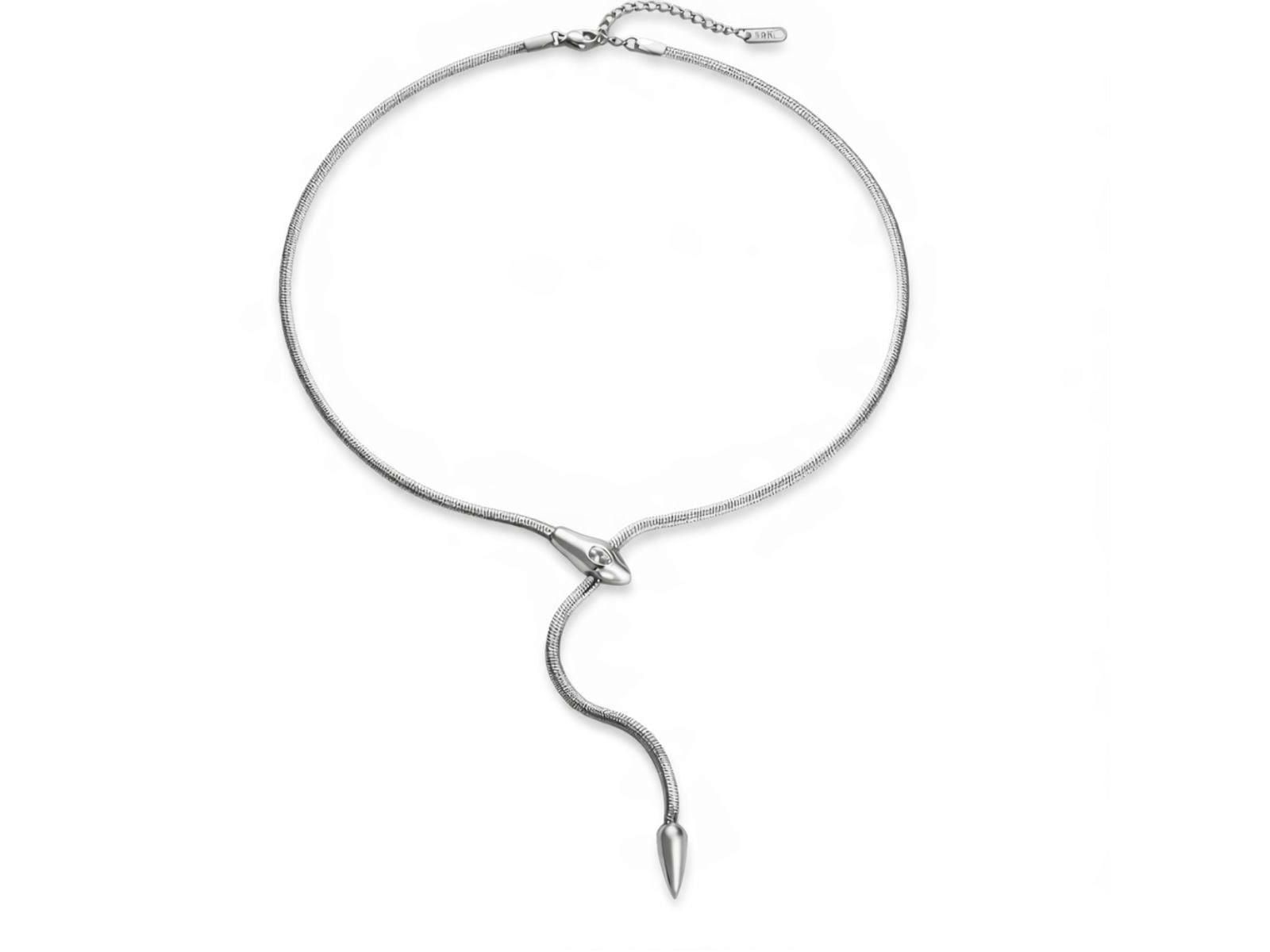 Rebl Jewelry ожерелье-лариат Snake