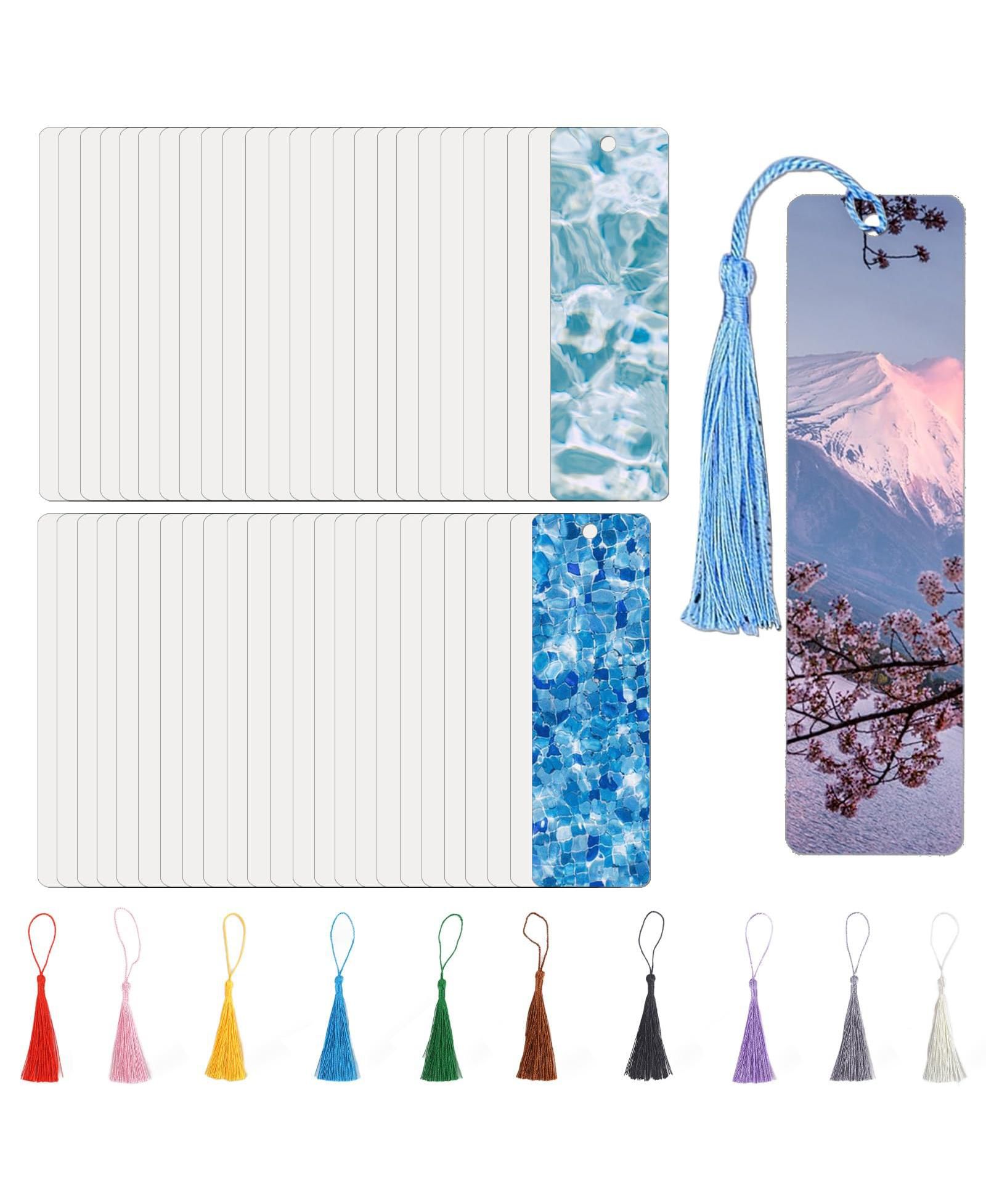 GNUADZ Metal Sublimation Bookmarks Aluminum Blanks Diy