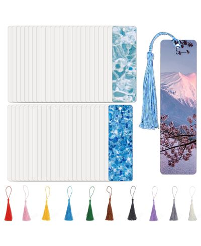 GNUADZ Metal Sublimation Bookmarks Aluminum Blanks Diy