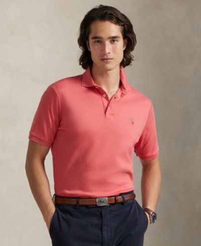 Мужская рубашка-поло Polo Ralph Lauren Classic-Fit из мягкого хлопка
