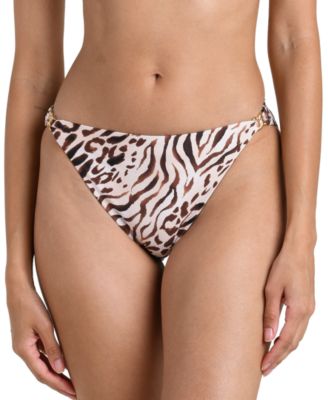 Женские плавки для плавания La Blanca Fierce Territory Full-Coverage Mid-Waist Hipster
