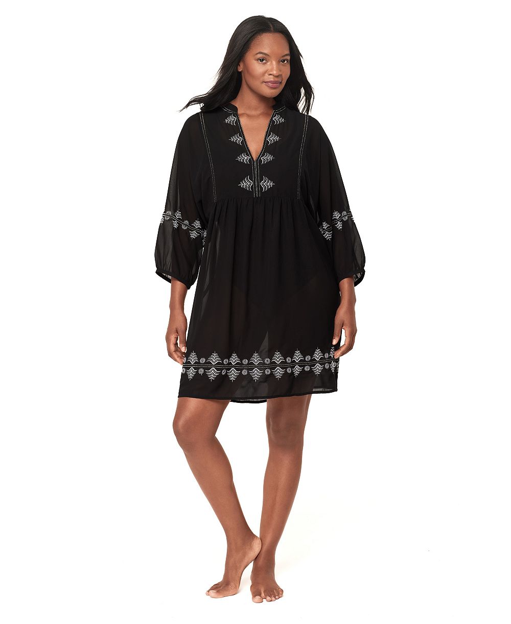 Miraclesuit Женское платье-накидка Elysium V-Neck Tiered для плавания