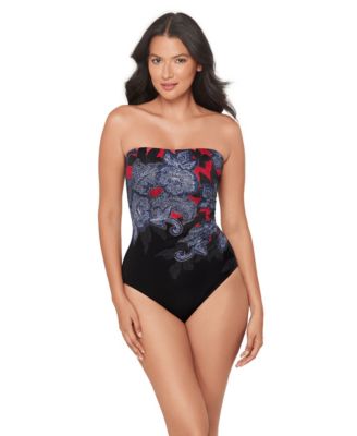 Слитный купальник Miraclesuit Women's Steel Magnolias Avanti с косточками