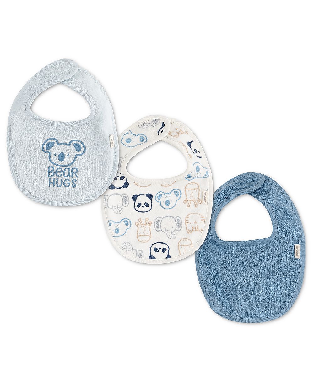 Детские нагрудники Huggies для мальчиков, 3 шт.
