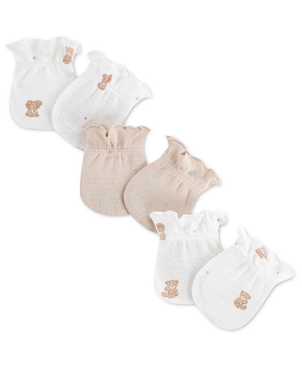Детские варежки Huggies для девочек, 3 шт.