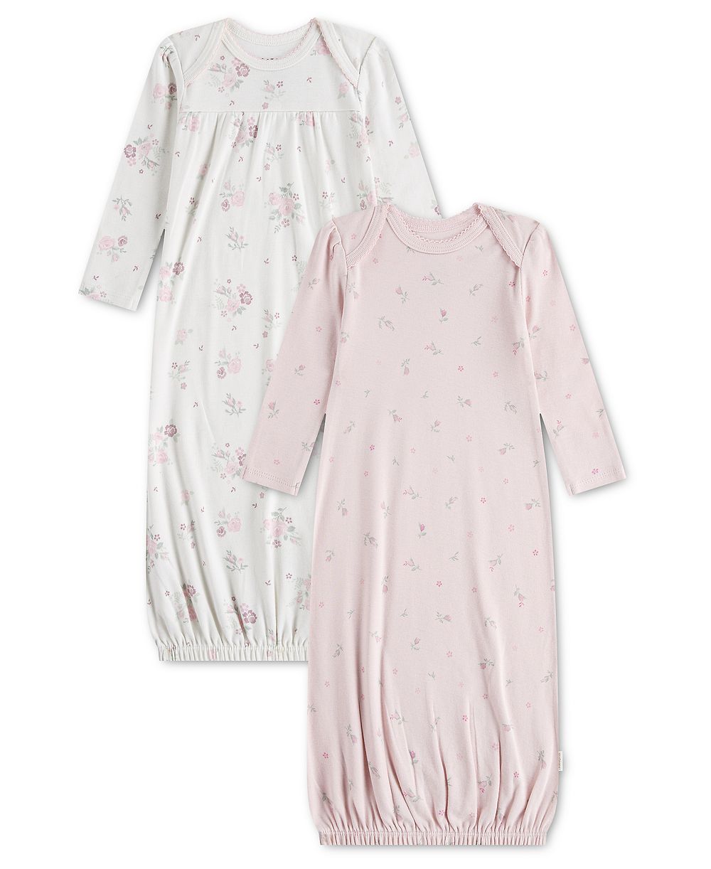 Детские платья Huggies Babywear Long-Sleeve Gowns, 2-Pack