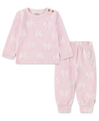 Huggies детский комплект из 2 предметов: топ с длинным рукавом и брюки для девочек
