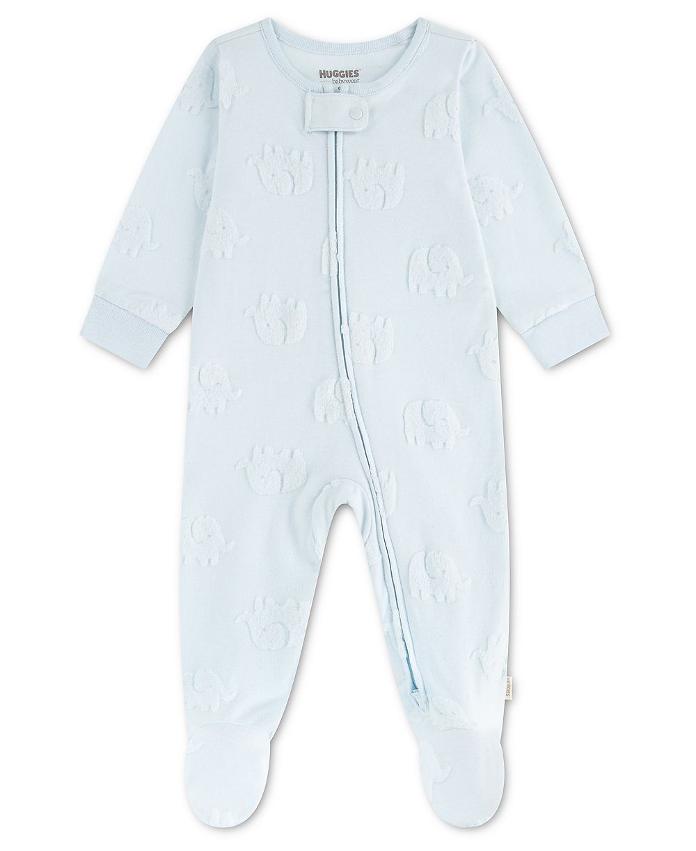 Huggies Baby Boys' Babywear Long-Sleeve Footed Coverall