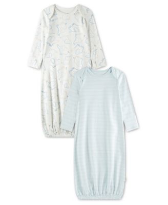 Huggies Baby Boys' Babywear Long-Sleeve Gowns, 2-Pack
