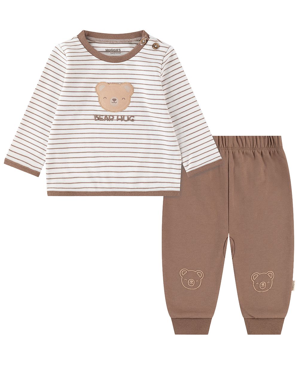 Huggies комплект из двух предметов для мальчиков: длинный рукав и брюки
