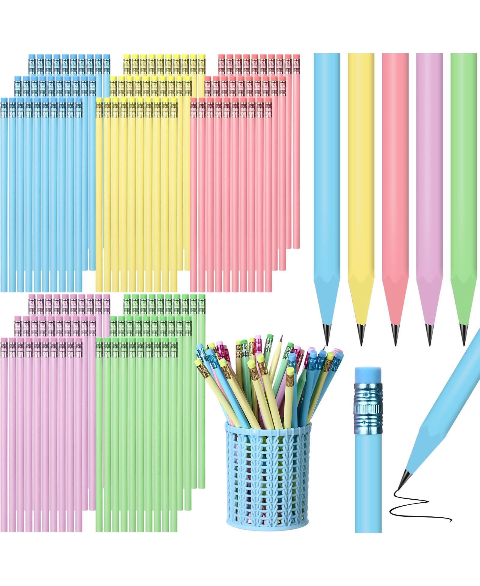 GNUADZ Welcome To School Pastel Pencils Bulk 120-count