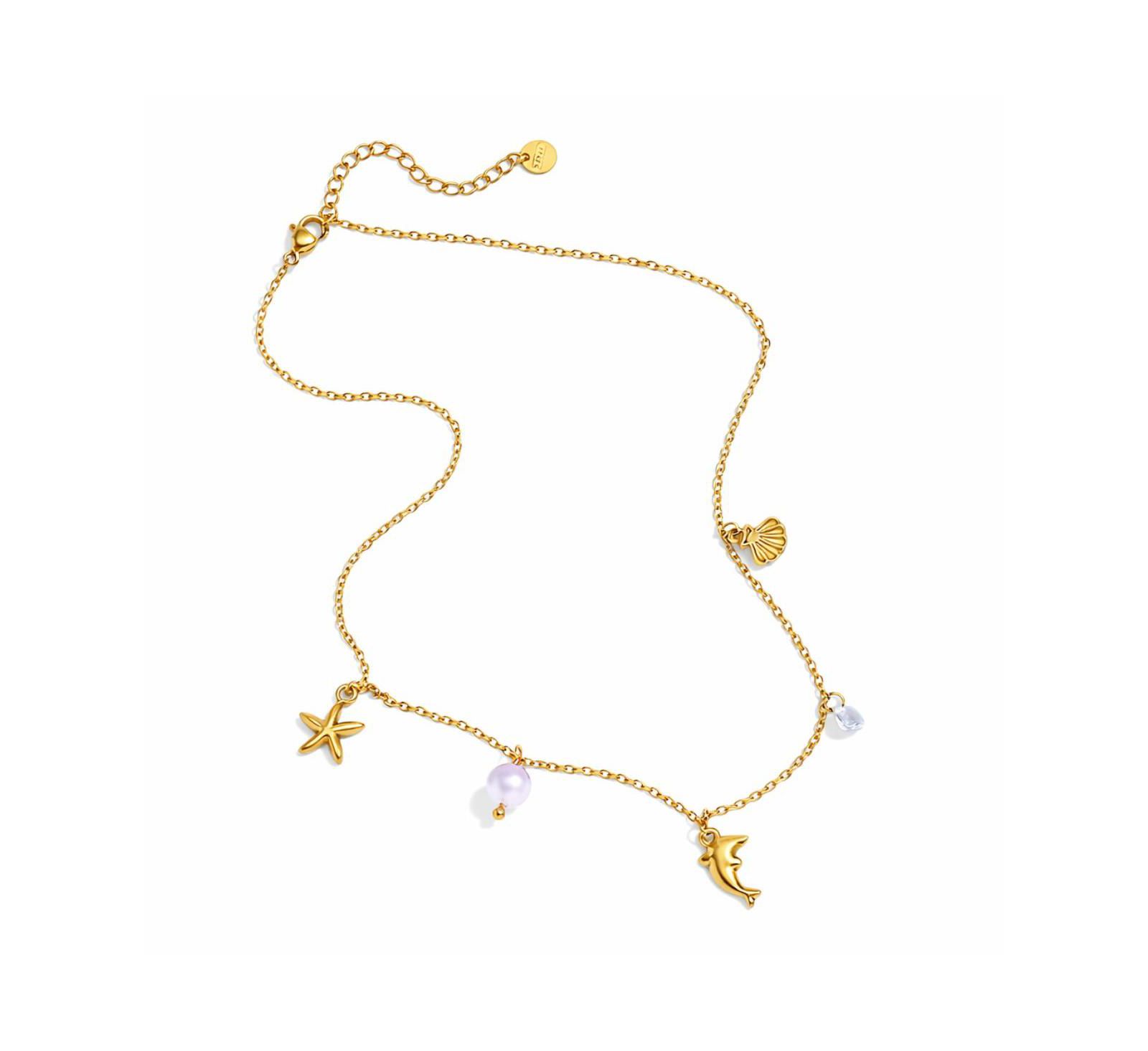 Rebl Jewelry подвеска Ocean Charm Necklace