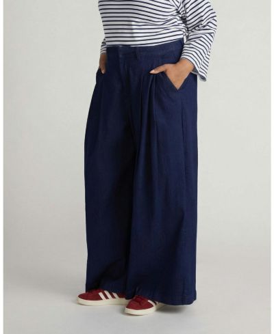 Universal Standard Women's Plus Size Denim Wide Leg Pant