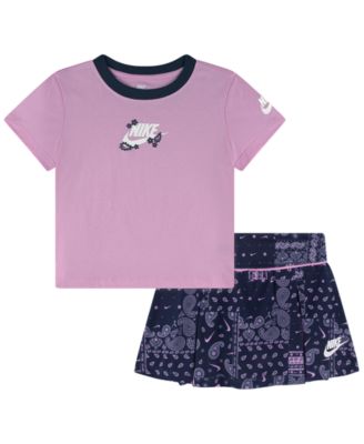 Nike Детский комплект из топа и шорт Retro Remix 4-6X