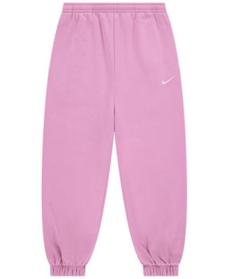 Nike свободные флисовые штаны Sportswear Studio для девочек 4-6X