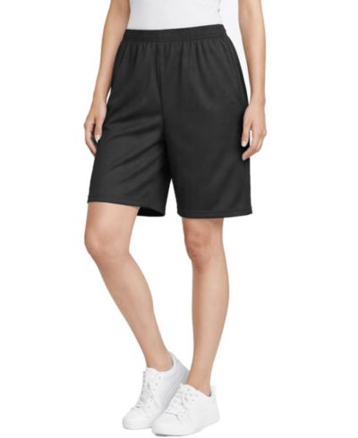 Jump Start Women's Loose Fit Lightweight Breathable Moisture Wicking Mesh Shorts