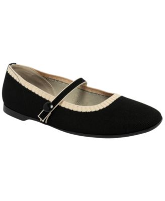 Jones New York Women's Serissa Knit Mary Jane Ballet Flats