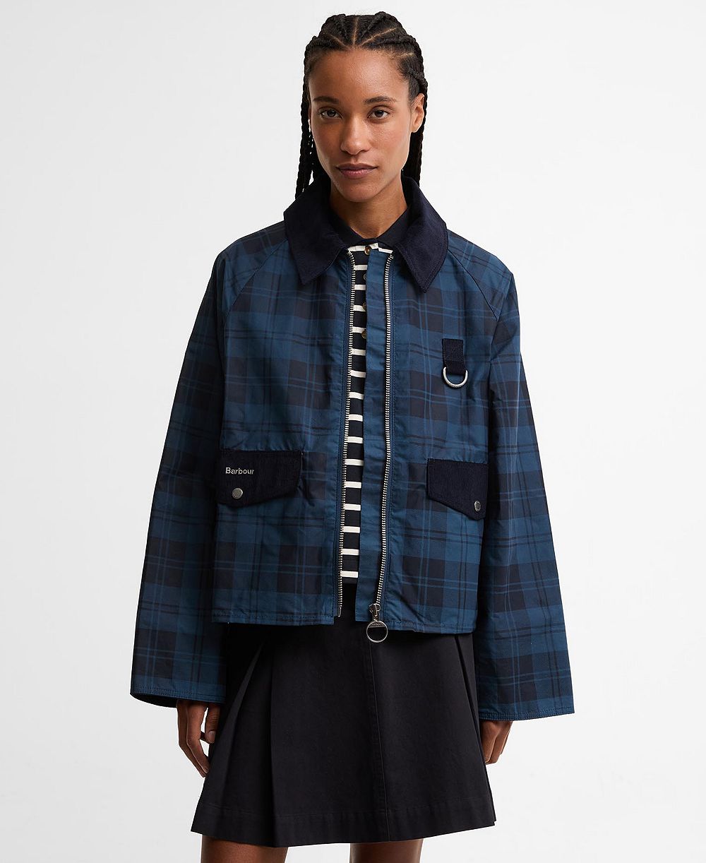 Barbour Women's Baiton Cord Collar Casual Jacket