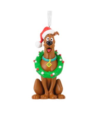 Рождественский шар Hallmark Scooby-Doo с венком