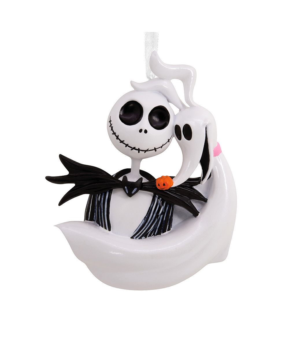 Рождественская игрушка Hallmark Disney Tim Burton's The Nightmare Before Christmas Jack Skellington and Zero