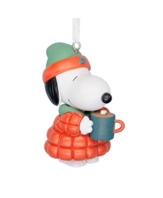 Рождественская игрушка Hallmark Peanuts Сноупи с горячим какао