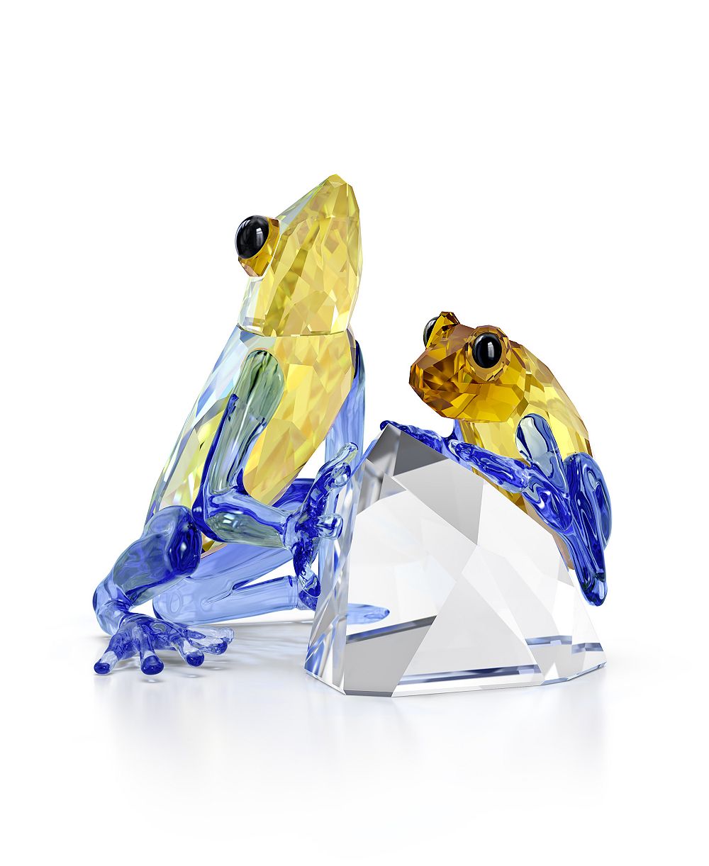 Фигурка Swarovski Idyllia Frog and Baby Crystal