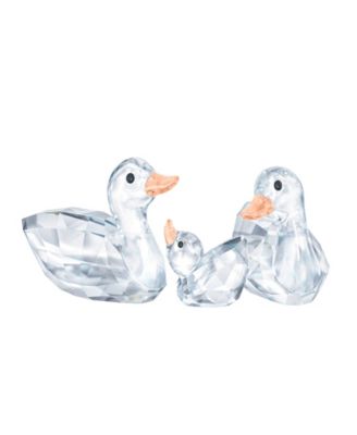 Фигурка кристаллов Swarovski «Мирные утки», набор из 3 штук
