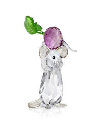 Хрустальная фигурка Swarovski Idyllia Mouse and Radish