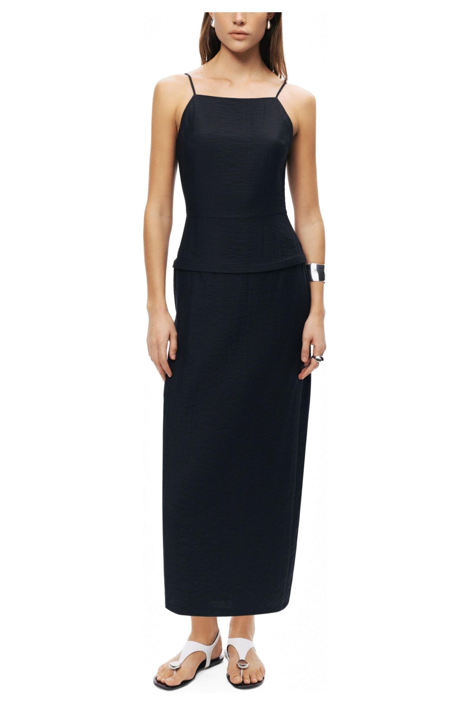 NOCTURNE Women's Spaghetti Strap Maxi Dress