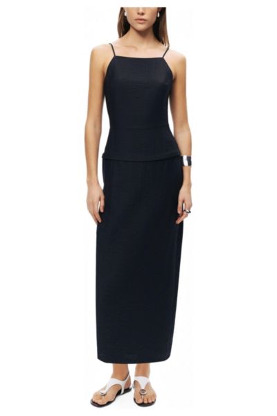 NOCTURNE Women's Spaghetti Strap Maxi Dress