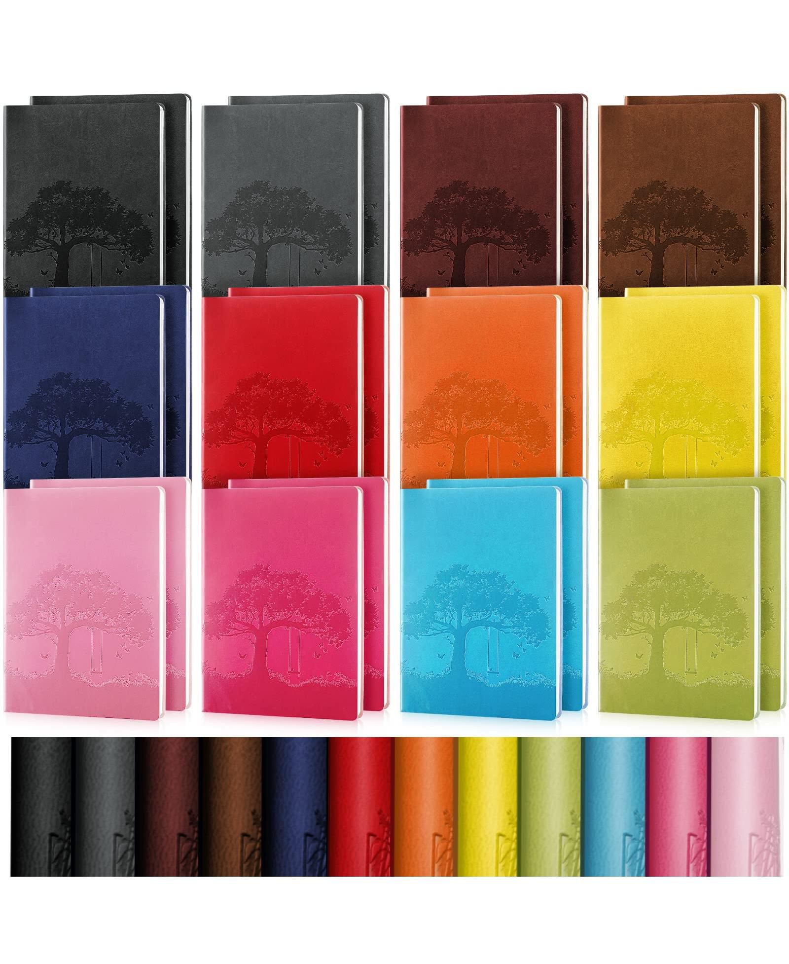 GNUADZ Tree Journal Notebook PU Leather Lined Writing Bulk