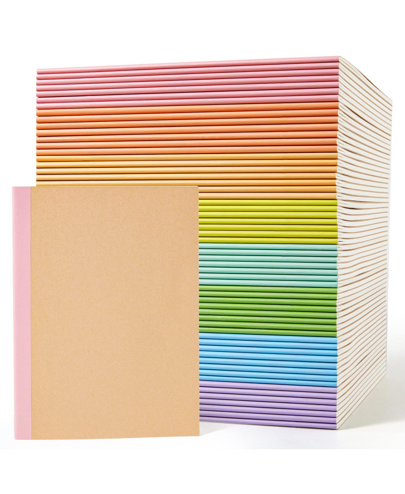 Тетрадь GNUADZ Composition Lined Rainbow Spines