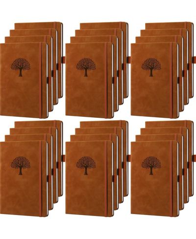 GNUADZ Leather Notebook Journal Hard Cover A5 Writing