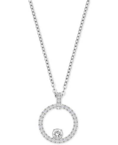 Подвеска Swarovski Pavé Circle Crystal