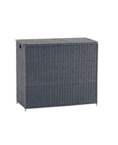 Household Essentials 3 Compartment Laundry Sorter, Wicker Laundry Sorter