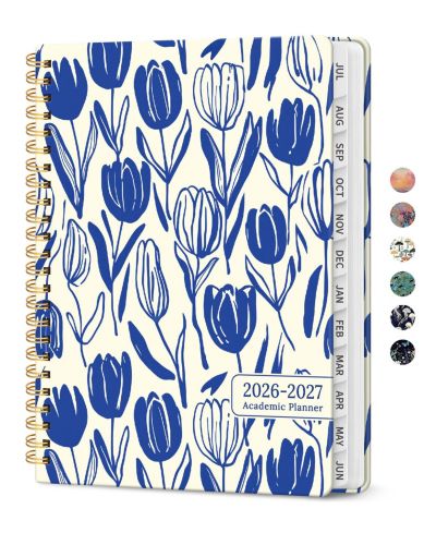 U-indigo tulips (6.3"x8.5")a5