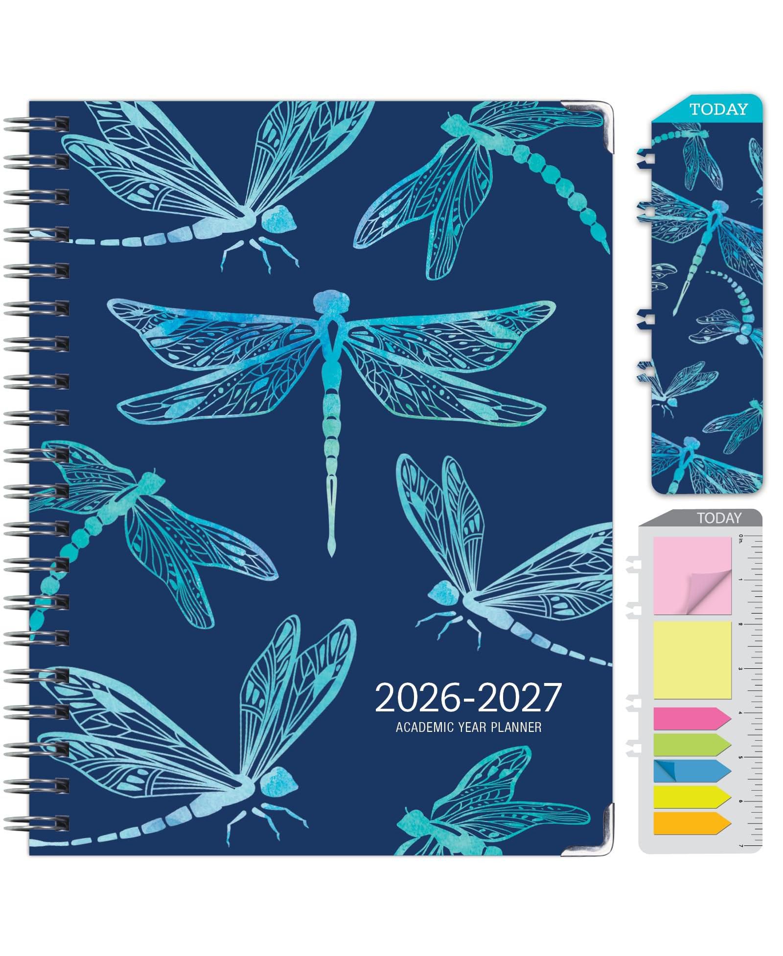 GNUADZ Academic Planner 2026-2027 Hardcover Butterflies