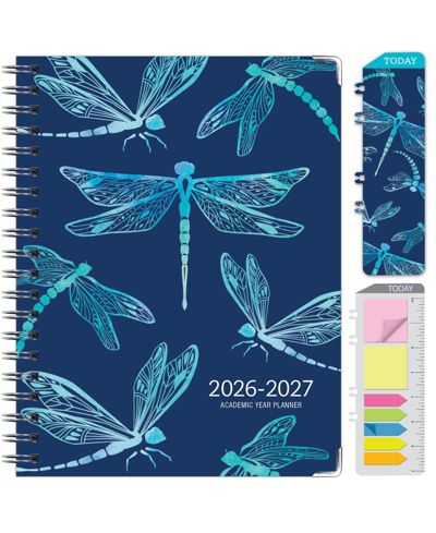 GNUADZ Academic Planner 2026-2027 Hardcover Butterflies