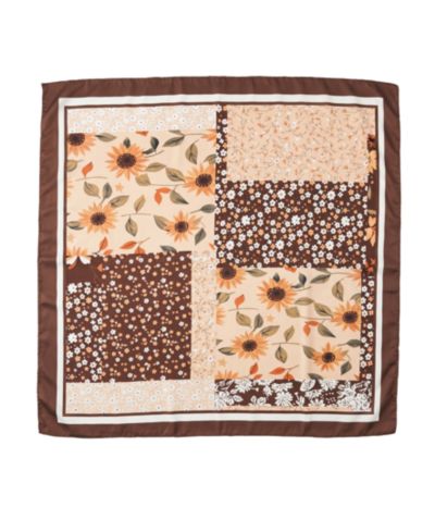 Шарф Marcus Adler Floral Satin Square