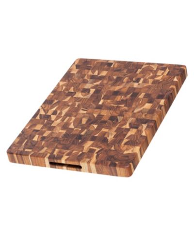 Teakhaus Teak Wood Medium Butcher Block Cutting Board, 20" x 15"