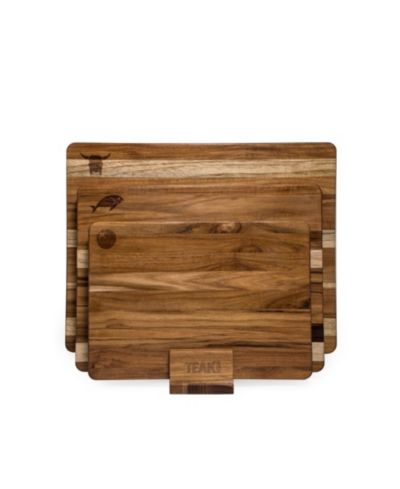 Кухонные доски Teakhaus с подставкой набор из 3 шт