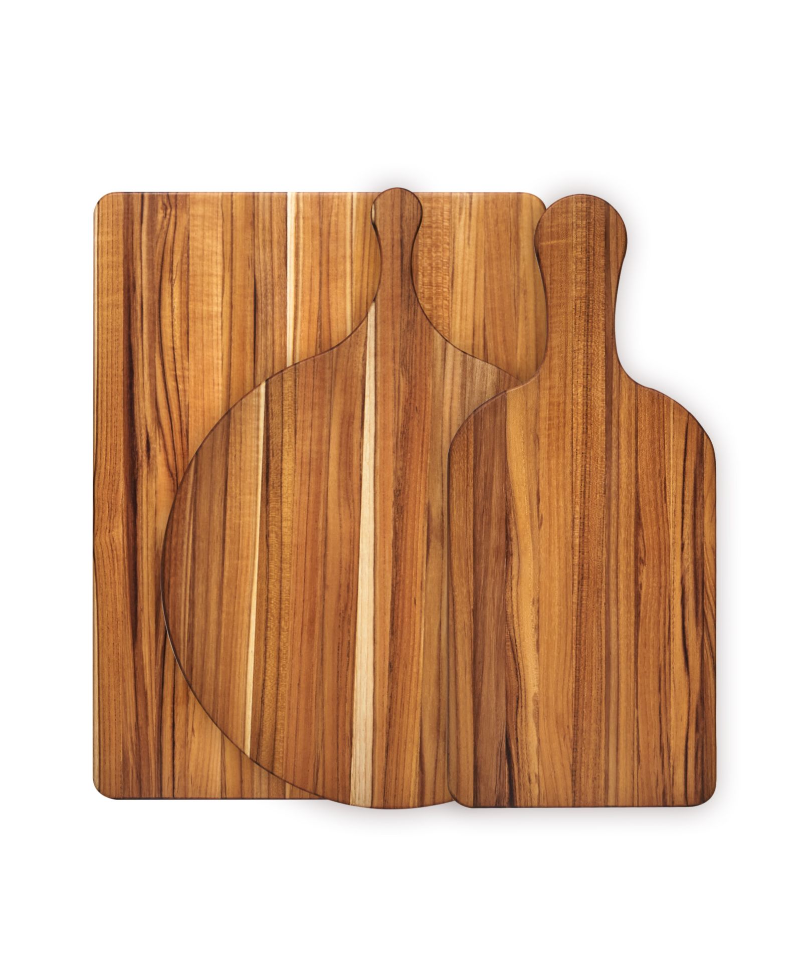 Teakhaus Entertaining Cutting Board, Set of 3