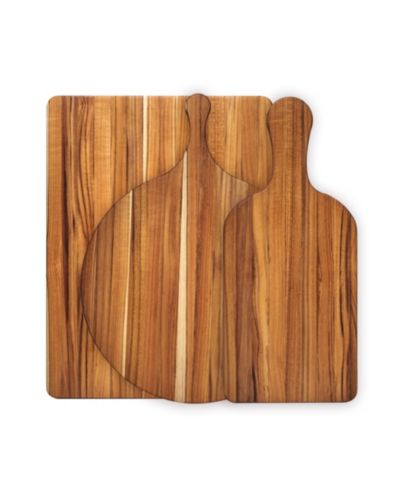 Teakhaus Entertaining Cutting Board, Set of 3