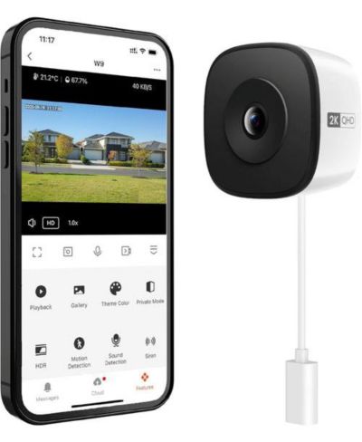 Камера видеонаблюдения eco4life 3MP 2K WiFi