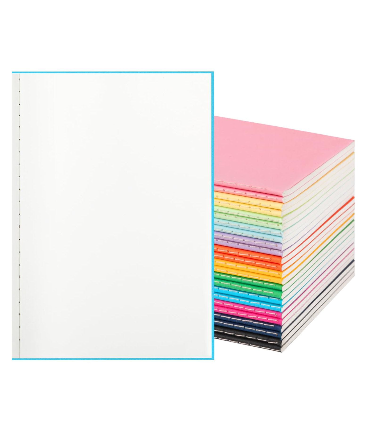 GNUADZ Blank Notebooks Journals Bulk A5 Sketchbooks