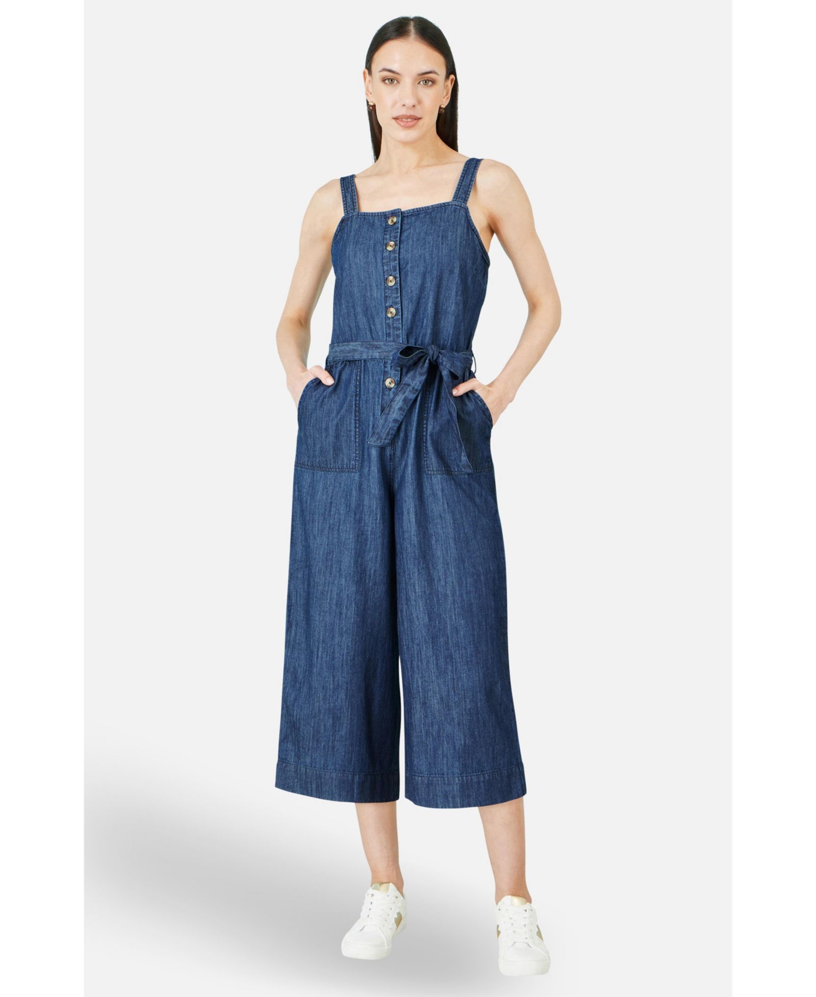 Женский комбинезон Yumi Chambray Button Through
