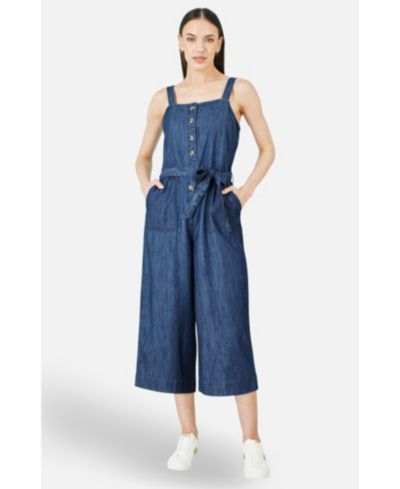 Женский комбинезон Yumi Chambray Button Through